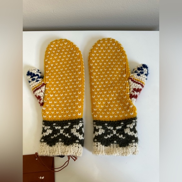 Loro Piana Bernina Cashmere-Jacquard Gloves - Picture 4 of 7